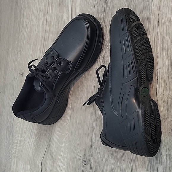 Florsheim Men's Postal Moc Toe Oxford Soft High Shine Leather Work Shoes FP8125 - Picture 2 of 9